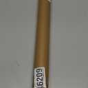 French Door Curtain Rods - 2 Pack, Adjustable 16-28 Inch, No Drill Adhesive or Screw Mount, Brass Brushed, 3/8" Diameter