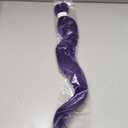 Long Purple Braiding Hair Pre Stretched -Purple Hair Extensions for Braids Synthetic Braiding Hair for Stage Party Halloween Costume Cosplay (purple, 24 Inch(Pack of 2))
