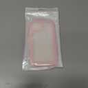 Compatible for iPhone 11 Case Clear Cute Curly Wave Frame Shape for iPhone 11 Phone Cases Shockproof Soft Protective Phone Cover for Women Girls Phone Cover Clear Design, Pink