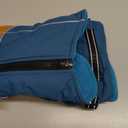 Lelepet Waterproof Dog Jacket with Harness Built in Warm Dog Winter Coat, Windproof Reflective Fleece Jacket, Dogs Coats for Medium Dogs,Thermal Pet Snowsuit for Cold Weather, Schnauzer, Pug, Blue M