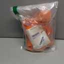 12PCS Plastic Reinforced Protective Cap Orange Safety Mushroom Survey Rebar Cap for Diameter 10-25mm Reinforcement