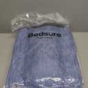 Bedsure Queen Comforter Set - Infinity Blue Soft Bedding for All Seasons, Cationic Dyed Bed Set, 3 Pieces, 1 Queen Size Comforter (90"x90") and 2 Pillow Shams (20"x26"+2")