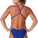 Speedo Womens Swimsuit One Piece Endurance The One Solid Team Colors (Blue), 28