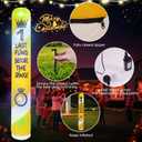10FT Extra Large Column Bachelor Party Inflatable Decoration with LED Lights, Suitable for Outdoor use, Yards, Lawns, and Walkways for Bachelor Parties.