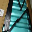 Metal Awning 52" x 31", Fixed Metal Window Awning for Door Entrance with Triangle Steel Frame, Front Door Awnings Canopy Exterior Weather Resistant for Balcony, Window, Porch, Patio, Rain Protection