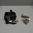 Hidalife Keypad Door Lock with Handle, Fingerprint Keyless Entry Door Lock for Front Door, Easy Passage Mode, Electronic Door Lock with Code, Matte Black