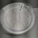 9'' Inch Round Tin Foil Pans Disposable Aluminum Pans with Clear Lids (30 Pack), Freezer & Oven Safe - For Baking, Cooking, Storage, Roasting, & Reheating, Recyclable, Pack of 30