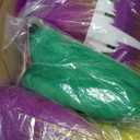 MARDI GRAS FURRY LEG COVERS, Standard