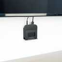 Monzlteck Adjustable Small Device Wall Mount Holder for Apple TV,ROKU,Router,Modem and Other Media Players