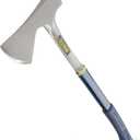 ESTWING Camper's Axe - 26" Wood Splitting Tool with All Steel Construction & Shock Reduction Grip - E45A (Blue)