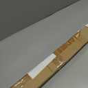 Fullhawl 1 Pc Black Desk to Wall Gap Filler PVC Plastic Office Desk Attachment Long and Wide Gap Filler Eliminates Wall Gaps Easy Installation and Fits Most Desks, 48inches
