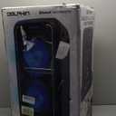 Dolphin 1000W Karaoke Party Speaker with 2 Wireless Microphones, Bluetooth, LED Lights, Tailgate Ready, and Long-Lasting Battery