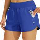  Quick Dry Swim Board Shorts with Brief Liner UPF 50+ Swimming Bottoms Trunks
 Size 16