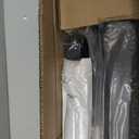 Hand Rails for Outdoor StepsStair Handrail & Indoor Stair Railing KitRailings for Outdoor Steps for Fence & Outdoor Steps (1, Black-with Balusters, 4 Step)