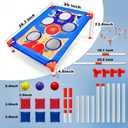 Bean Bag Toss Game for Kids Ages 4-8 - Outdoor Cornhole Toys for 3-8 Year Old Boys & Girls | Fun Family Party Birthday Games for Toddlers, Backyard, Lawn & Beach Activities