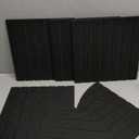 Large Arched Felt Bulletin Board - Stylish Perfectly Sized 35" x 24" Cork Board Alternative for Office & Wall Decor – 6 Customizable Adhesive Tiles with Pins are Perfect to Display Your Photos