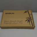 Bamboo Cutting Board for Kitchen, 3-Piece Set with Juice Grooves, Side Handles & Non-Slip Mats  Durable Bamboo Chopping Board for Meat, Vegetables and Fruits