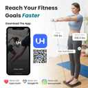 Herz P1 Smart Scale - 8-Electrode Body Composition Scale with Handle | BMI, Body Fat, Muscle Mass, Body Weight Dual-Frequency BIA for Precision Tracking App Tracks 56 Health & Fitness Metrics