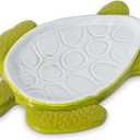 Green Turtle Spoon Rest For Stove Top Spoon Holder For Kitchen Counter Ceramic Spoon Rests Cooking Spoon Holder Cooking Utensil Rest Large Spoon Rest Spoon Reat (green)