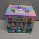 30 Colors Tie Dye Kit, Tie Dye Set for Kids, Pre-Filled Tye Dye Bottles, Non Toxic Permanent Fabric Dye Art Set, Easy DIY Fabric Art - Create Fun (30 Colors)