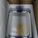 Culivora Casserole Dishes for Oven: Ceramic Rectangular Baking Dish, 14.5''/13''/10.5'' Lasagna Pans, Bakeware Sets for Cooking, Kitchen, Cake Dinner, Banquet and Daily Use, Blue