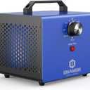 ONAMOR Ozone Generator 80000mg, Ozone Machine Odor Removal, Ozone Ionizer Deodorizer, High Efficiency Ozone Odor Eliminator for Home, Car, Smoke, Basement and Pet Room, Blue