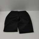 Women's High Waisted Business Trousers Straight Leg Pleated Office Slacks Pants (Medium, Black)