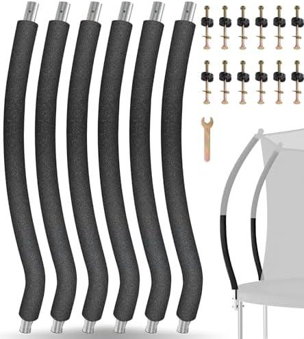 JIANBENKJ Trampoline Poles Replacement for Skywalker Or Jumpzylla,Galvanized Trampoline Enclosure Pole for Skywalker or Jumpzylla,Replace Parts#4201 4202 4135 OR for Jumpzylla 8ft 10ft&12ft 14ft