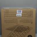 OlitAir 20x20x1 MERV 8 Air Filter,AC Furnace Air Filter,Reusable ABS Plastic Frame, 7 Pack Replaceable Filter Media (Actual Size: 19.61" x 19.61" x 0.78")