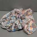 Bassinet Sheet Set 2 Pack Satin Ultra Soft Silk Fit for Rectangle, Hourglass, Oval Bassinet Mattress Protect for Baby Hair and Skin Cradle or Bassinet Sheets, Floral & Floral