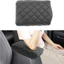 SXCY for 2024 2025 2026 Kia Seltos Armrest Cover for Kia Seltos 2025 2026 Accessories 2021-2024 2025 2026 Seltos Center Console Cover Pad 2024 2025 2026 Seltos Middle Console Cover (Thick Soft Pad)