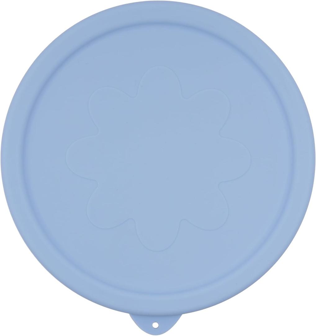 1 Pack Silicone Replacement Lids for Pyrex 7403-S 10-Cup Sculpted Glass Mixing Bowls & Pyrex 2.3 Quart Sculpted Tinted Glass Mixing Bowls, Large Size Silicone Covers, Dishwasher & Microwave Safe