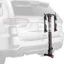 Allen Sports Deluxe+ Locking Quick Release 2-Bike Carrier for 1 1/4 in. and 2 in. Hitch, Model 820QR , Black