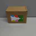 WONDROUS' DECO Porcelain Nativity Scene Set,4Pcs Ceramic Christmas Tabletop Scene-4.5" Tall,Small Modern Nativity Ornament,Christmas Indoor Decor,Mini Sets&Nativity Figures,Unique Xmas (Gray)