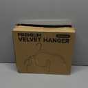 Sishynio Premium Velvet Hangers 30 Pack - Space-Saving Closet Organizer for Clothes, Non-Slip Flocked Design, Ideal for Shirts and Coats (Black)