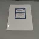 3up 80lb White Linen Textured Menu Cards/Rack Cards (25 Sheets / 75 Pieces)