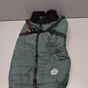 Dog Winter Coat with Hurns Built in, Dog Winter Jacket for Small, Medium, and Large Dogs, Water- Resistant? Windproof - Green - 4XL