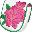 DF3 Center Shaft Putter Cover Double Magnetic Closure Embroidery Golf Putter Headcover