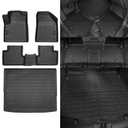 NQOQN Custom Fit Floor Mats for Jeep Cherokee 2019-2023