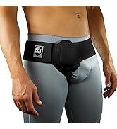 veryday Medical Hernia Guard - Inguinal Hernia Belt for Men, Post Surgery Men's Inguinal Hernia Support Truss for Inguinal, Groin Hernias Adjustable Waist Strap - Black, Large/XLarge