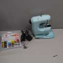Sewing Machine Kits for Home & School | Beginner-Friendly 2-Speed Mini Machine for DIY Crafts, Household Repairs & Fun Skill-Building with Kids & Adults (light Green)
