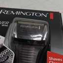 Remington F5 Power Series Foil Shaver, Electric Razor for Men, Cordless Rechargeable with Pop Up Trimmer, Pivot & FlexFoil Technology, Lightweight Handheld Design, Black