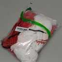 Men's 2 Pieces Outfit Short Sleeve Hawaiian Print Tee and Graphic Drawstring Waist Shorts Sets (White and Red) XXL