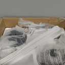 TCL Ceiling Fans with Lights, 52 Inch Low Profile Ceiling Fan with Light and Remote Control, Flush Mount, DC Reversible Motor, Noiseless, 6 Speeds Ceiling Fan for Bedroom (White)