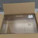 STORi Audrey Stackable Clear Bin Plastic Organizer Drawer | Organize Eyeshadow Palettes, Cosmetics, and Beauty Supplies on a Vanity | Made in USA