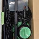 Steam Mop with Detachable Handheld Steam Cleaner for Home, 12-in-1 Multi Accessories, Quick 15s Heat, 221F Floor Steamer & 320ml Water Tank, Powerful Steamer for Cleaning Floor, Carpet, Windows, Tile (Geen)