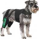 Dog Leg Braces for Back Leg, Adjustable Dog Knee Brace with 4 Stabilizers, Hip Support to Reduces Pain, Ligament Injuries & Luxating Patella & ACL CCL for Small Medium Large Dogs
