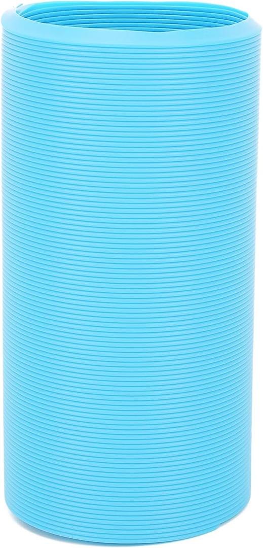 Retractable Pet Tunnel, Flexible, Expandable, for Guinea Pigs, Chinchillas, Small Animals, Safe, Interactive Play and Hideout (Blue)