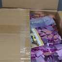 48 PCS Light Purple Shimmer Wall Backdrop, Square Sequin Photo Backdrops Panel, Glitter Wall Background for Birthdays, Weddings, Halloween, Engagements, Disco Bachelorette Party Decoration (6FTx8FT)