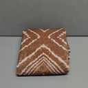 Area Rug 2x3 Rug Machine Washable Non-Slip Low Pile Print Pattern Western Rug for Living Room Bedroom Entryway Tribal Series -Yellowbrown/Cream